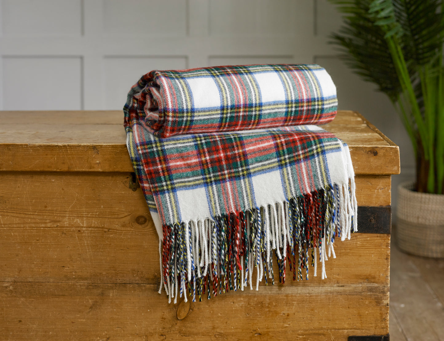 Stewart Dress Checked Acrylic Throw