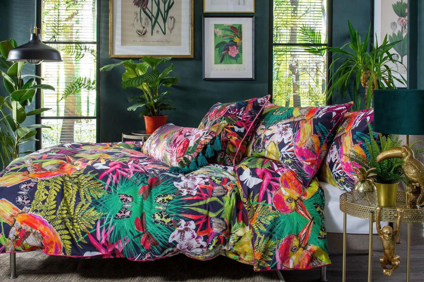 KN Birds of Paradise Designer Bedding Collection