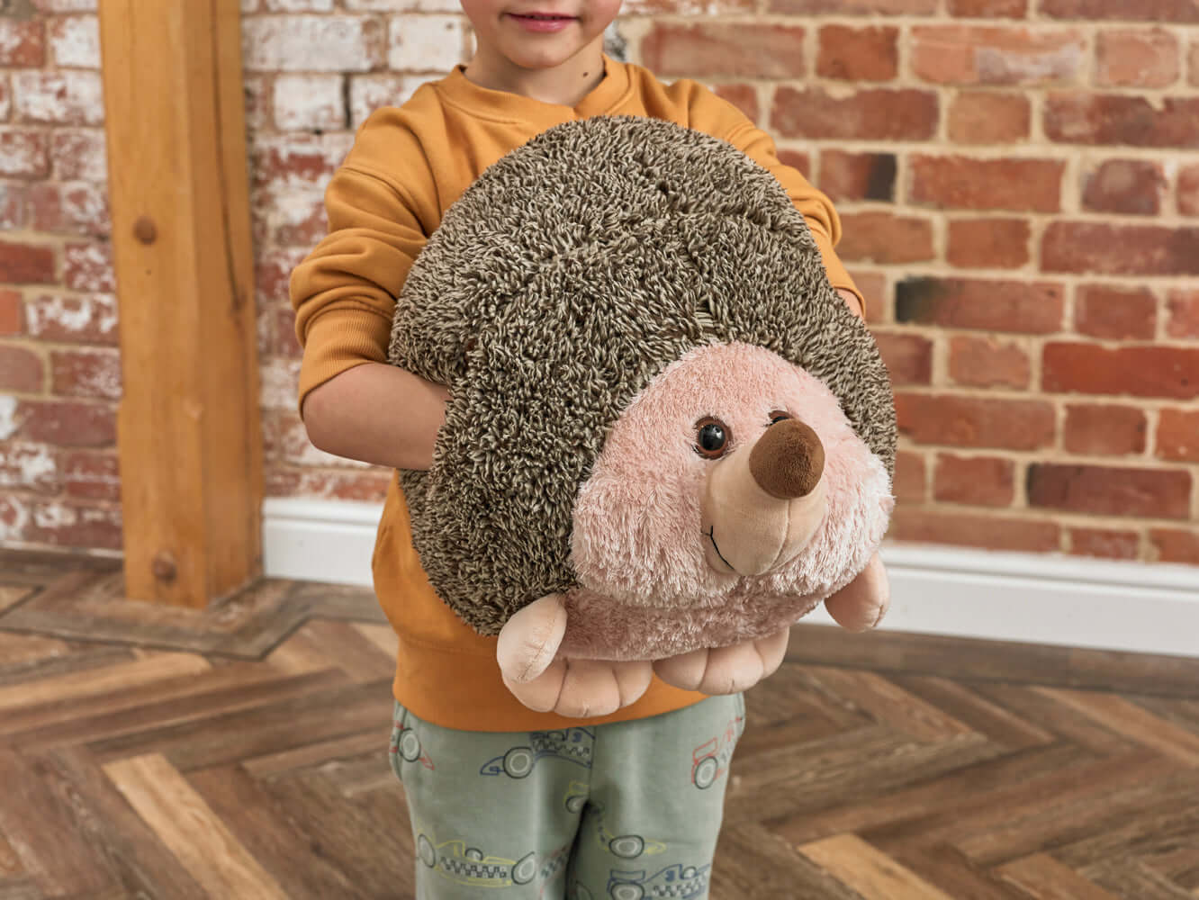 Soft Giant Handwarmer – Prickles the Hedgehog