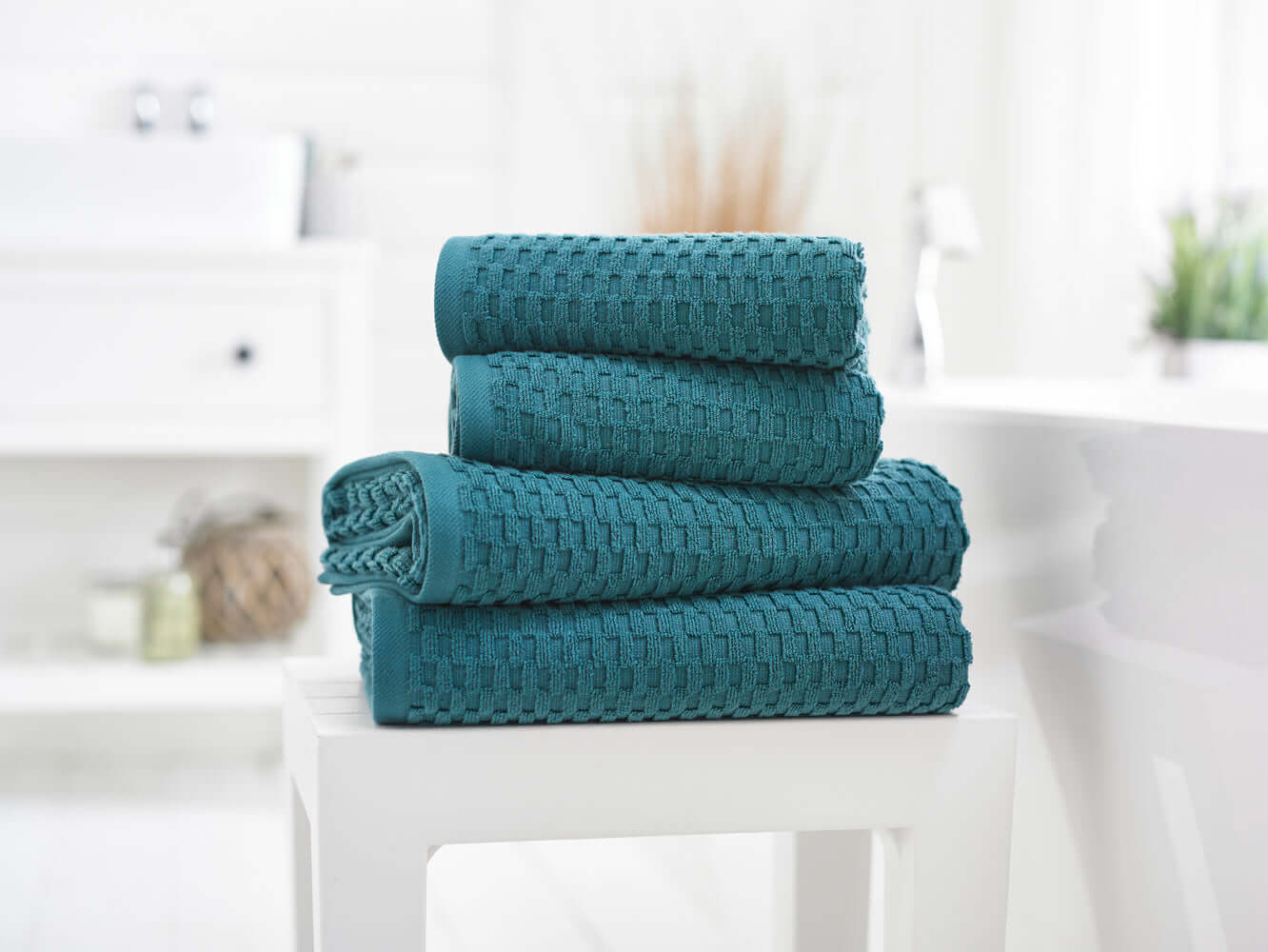 Brooklyn Textured Towels Zerotwist 500 GSM