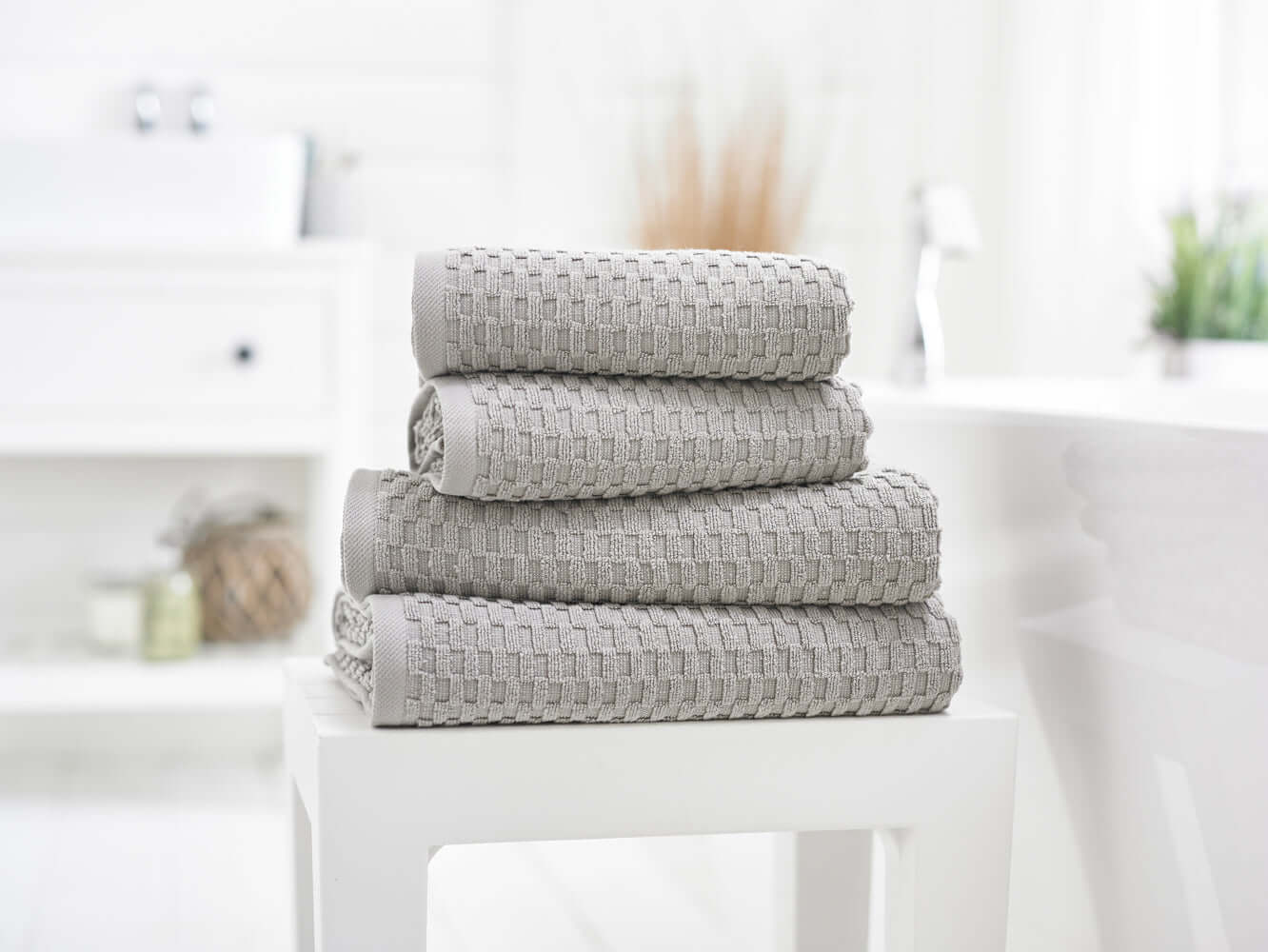 Brooklyn Textured Towels Zerotwist 500 GSM