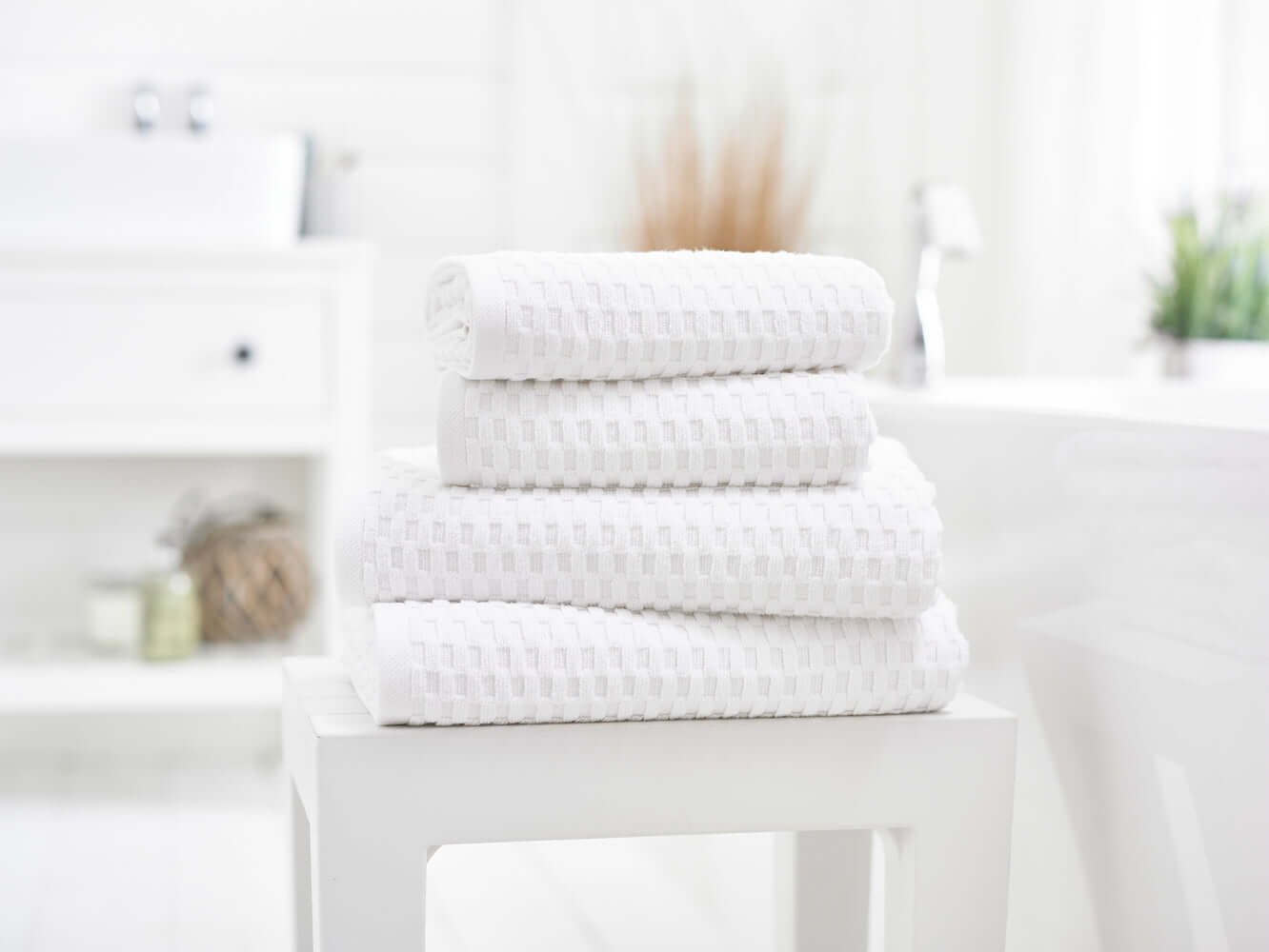 Brooklyn Textured Towels Zerotwist 500 GSM