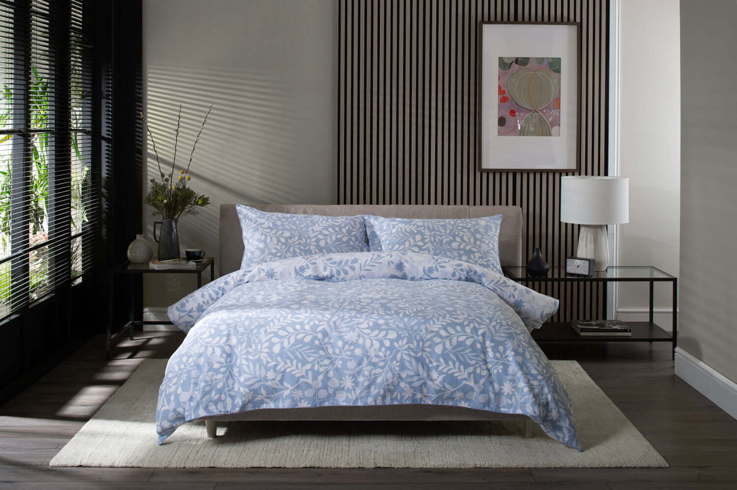 Mables Garden Reversible Duvet Set with Printed Bag