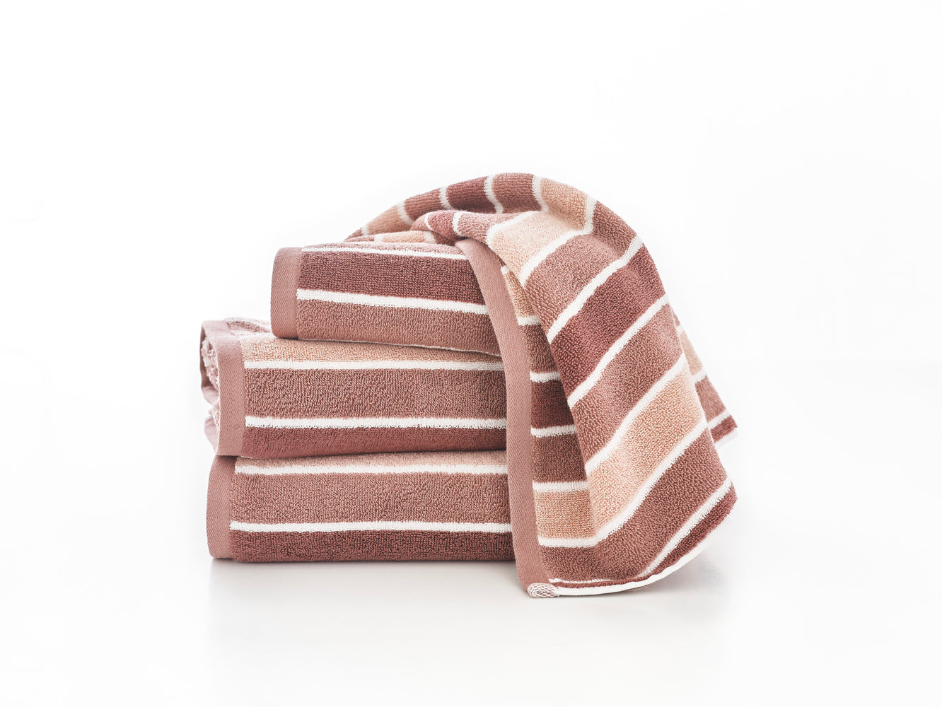 Madison Stripe Cotton Towels 550 GSM