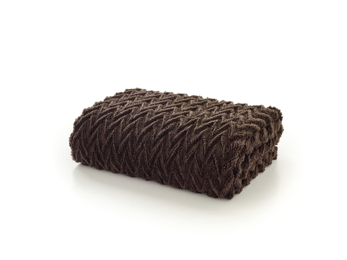 Tadcaster Sherpa Fleece Throw 140x180cm