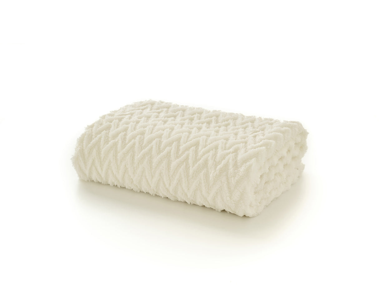 Tadcaster Sherpa Fleece Throw 140x180cm