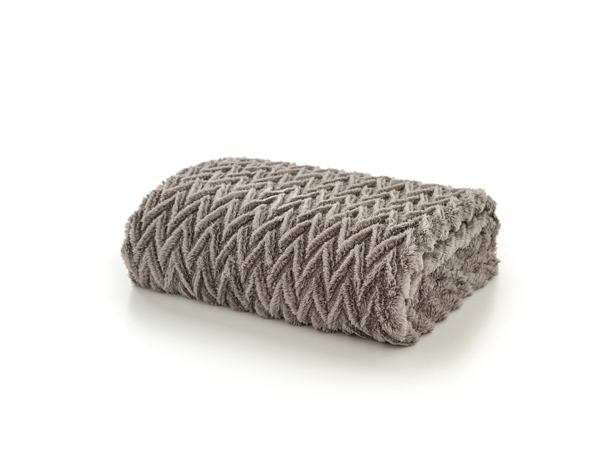 Tadcaster Sherpa Fleece Throw 140x180cm