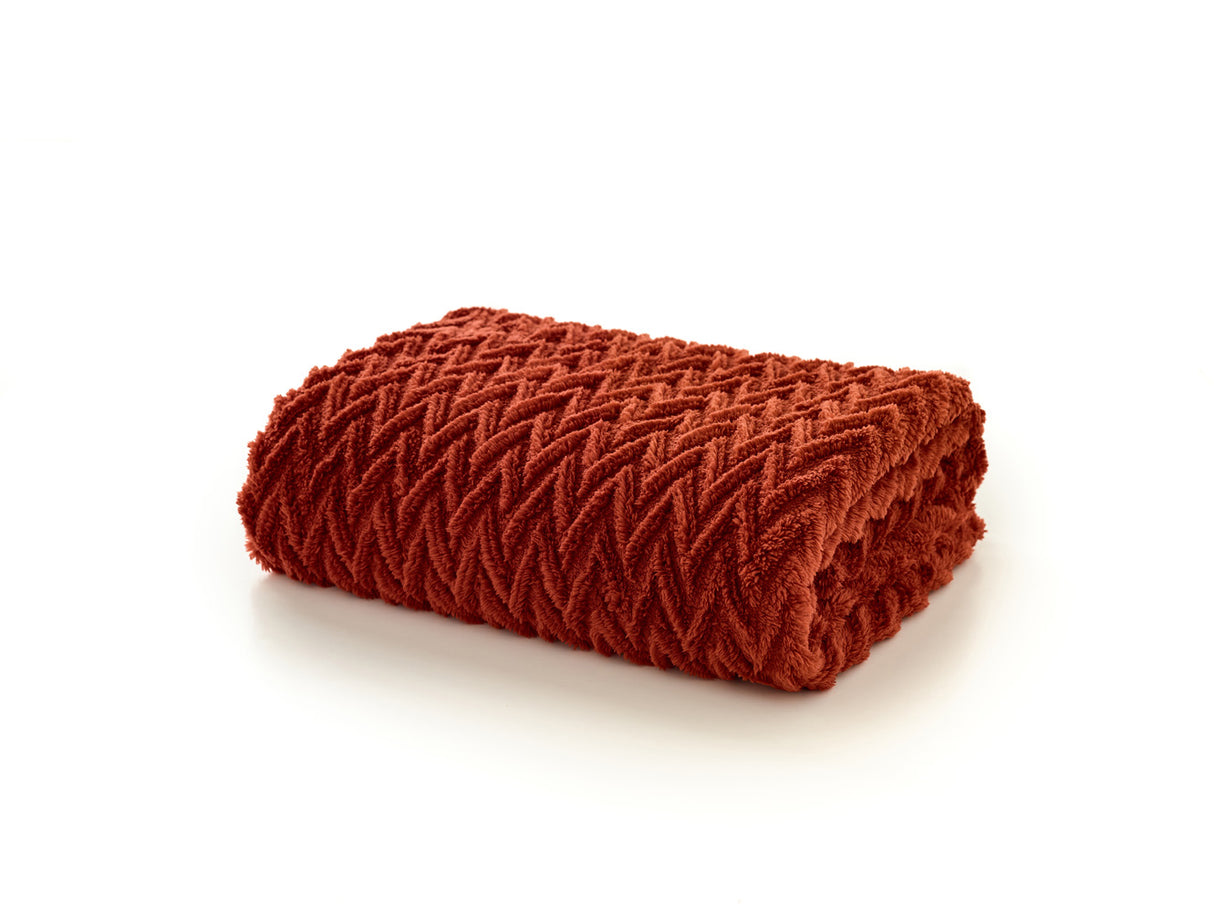 Tadcaster Sherpa Fleece Throw 140x180cm