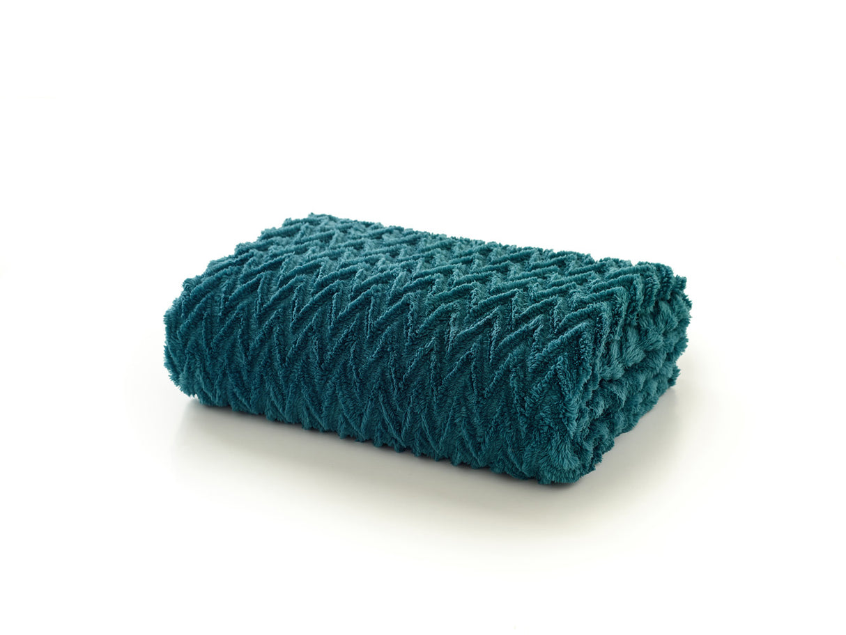 Tadcaster Sherpa Fleece Throw 140x180cm