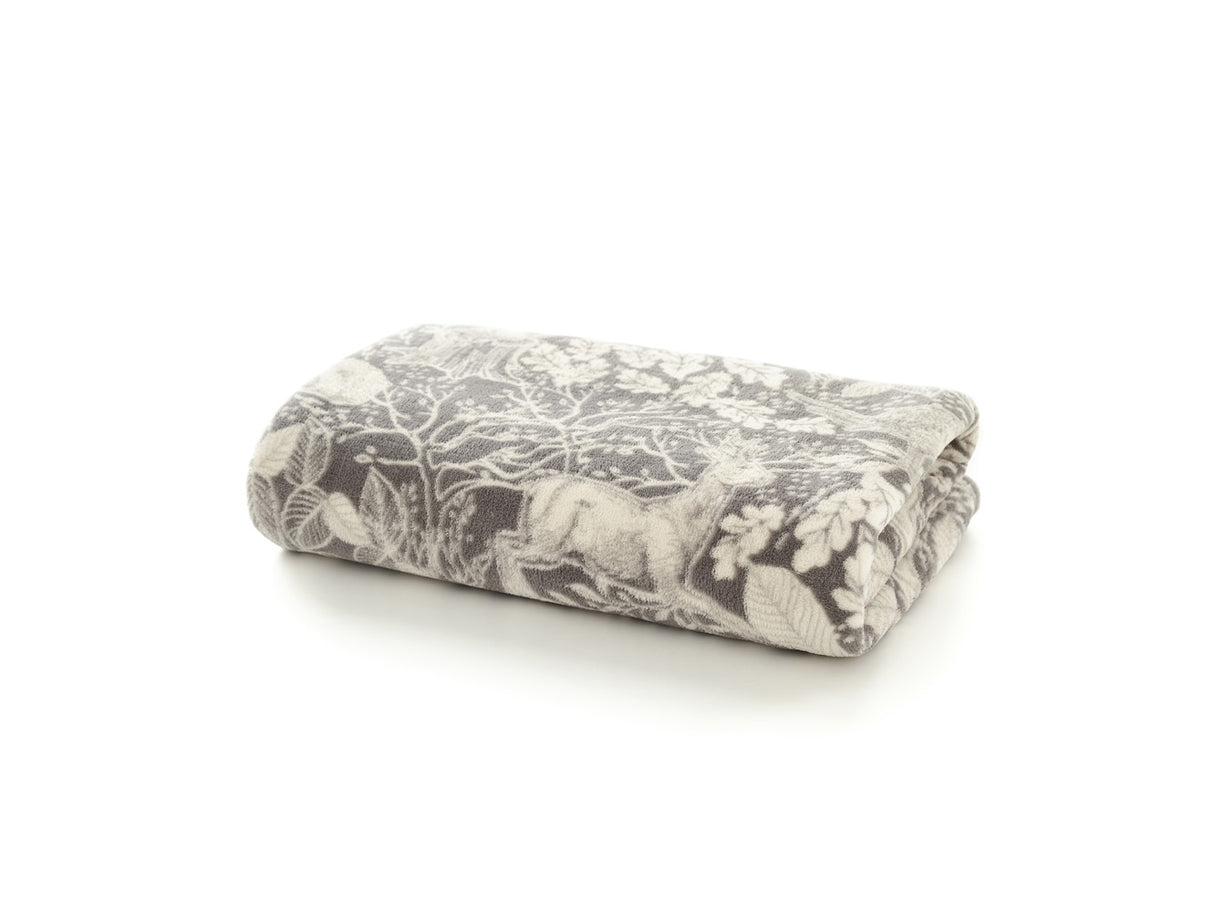 Winter Forest Microfibre Printed Throw