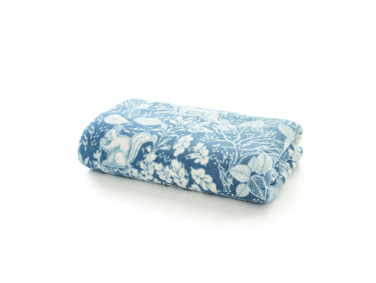 Winter Forest Microfibre Printed Throw