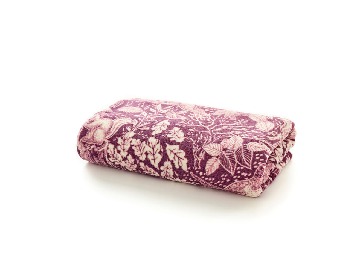 Winter Forest Microfibre Printed Throw