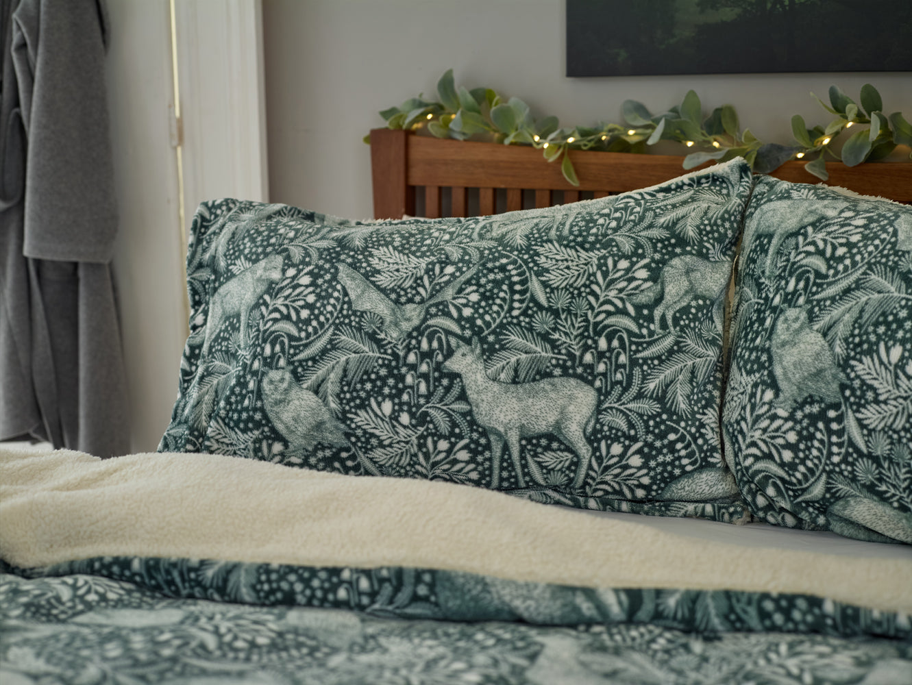 Woodland Folk Sherpa Duvet Set