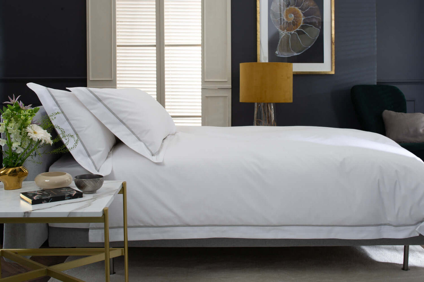 Hampstead Percale Cotton Duvet Set