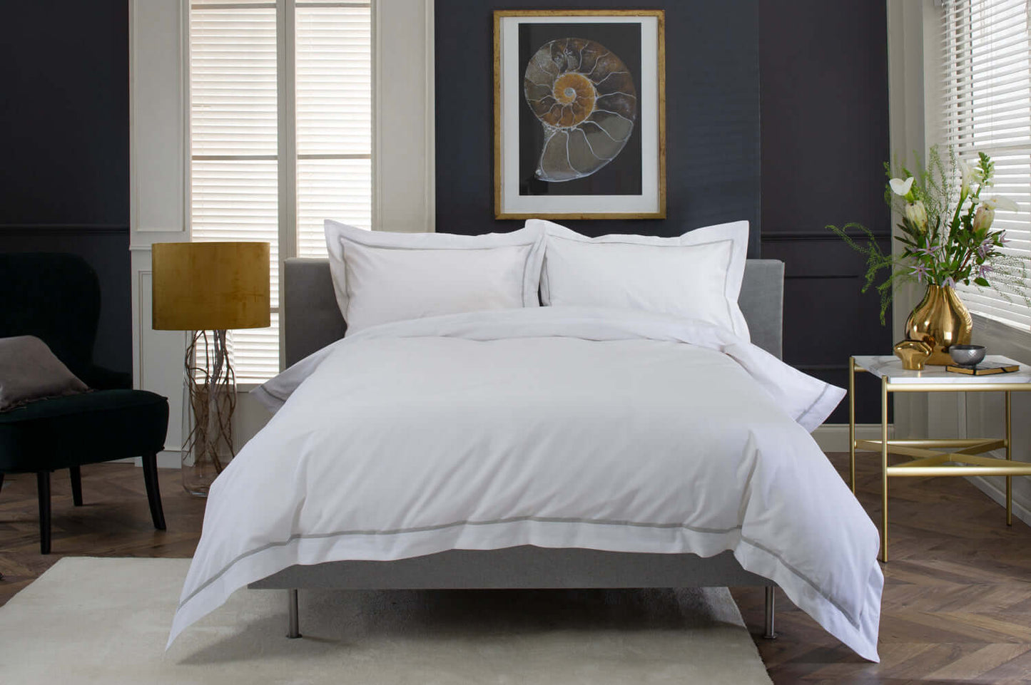 Hampstead Percale Cotton Duvet Set