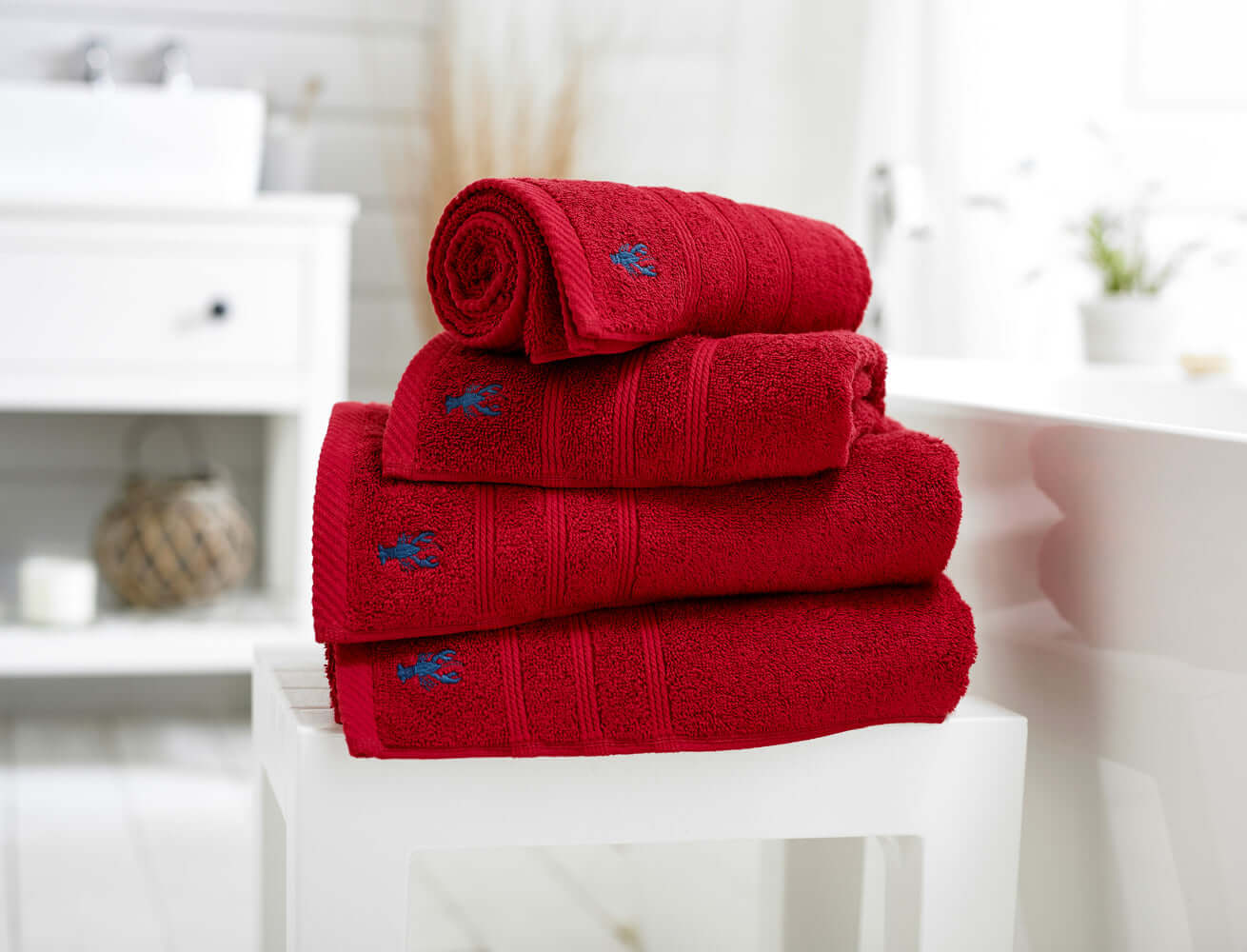 LC Kaleidoscope Combed Cotton Towels 550 GSM
