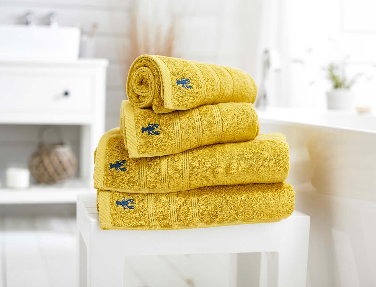 LC Kaleidoscope Combed Cotton Towels 550 GSM