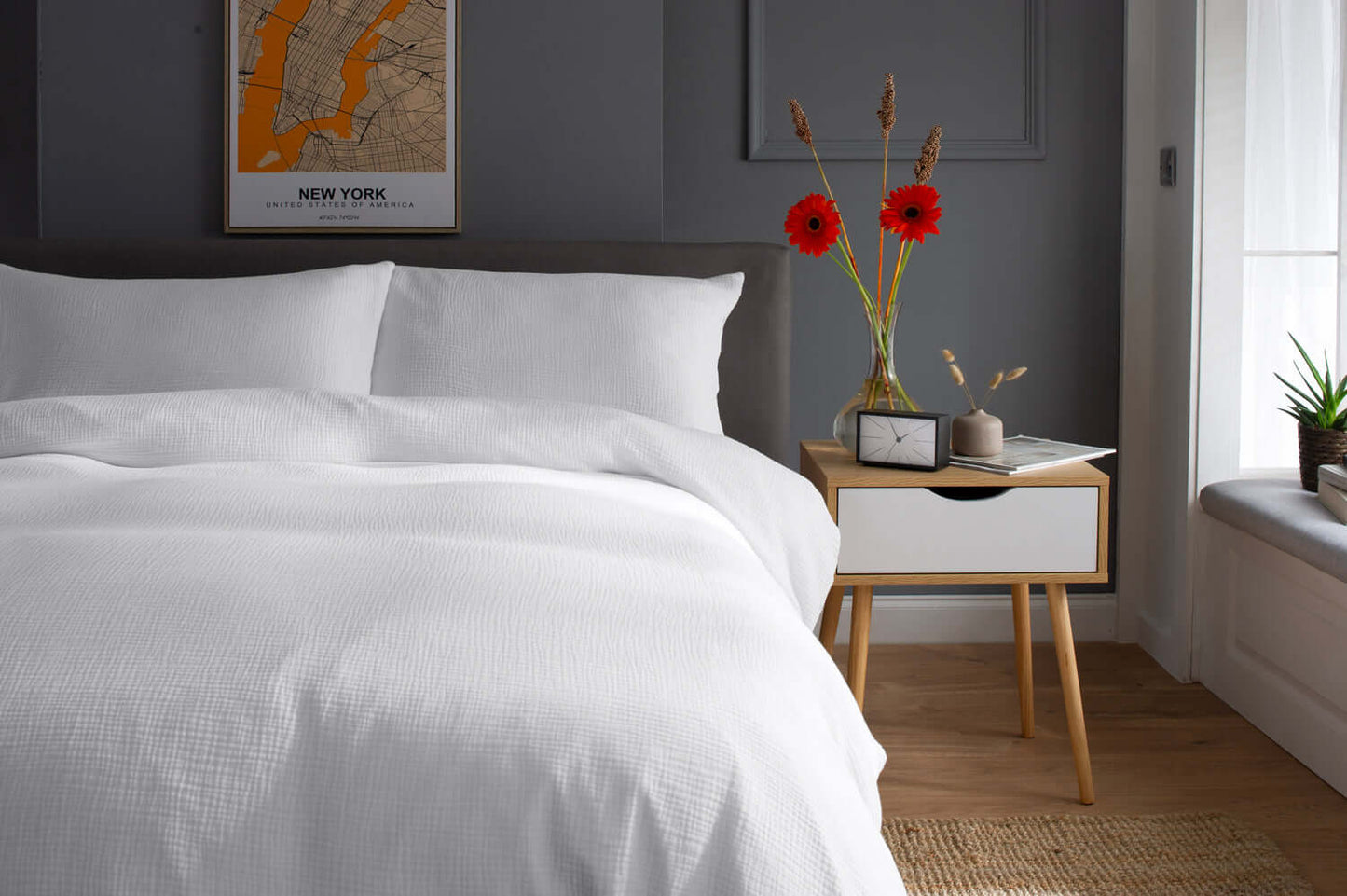 St Quentin Gauze Cotton Duvet Set