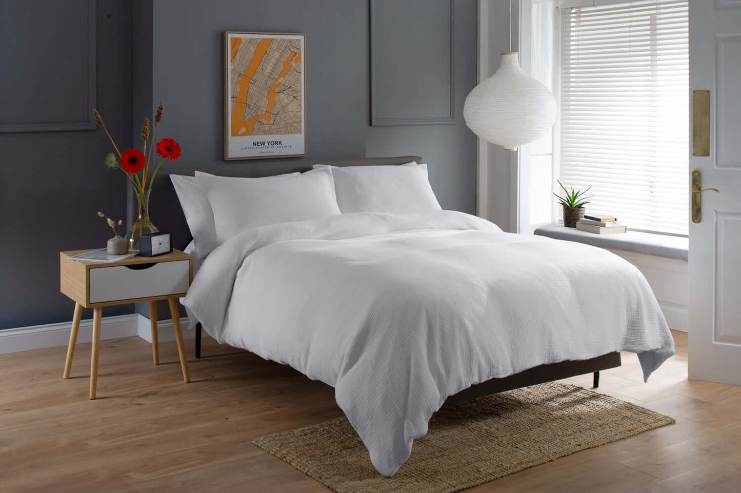 St Quentin Gauze Cotton Duvet Set