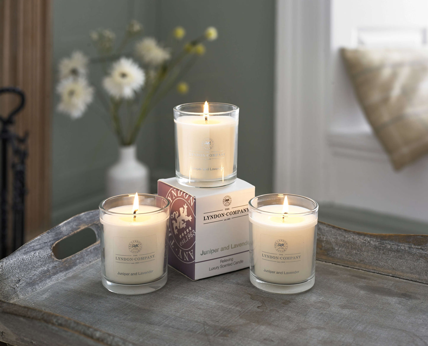 Scented Soy Candle Set of 3