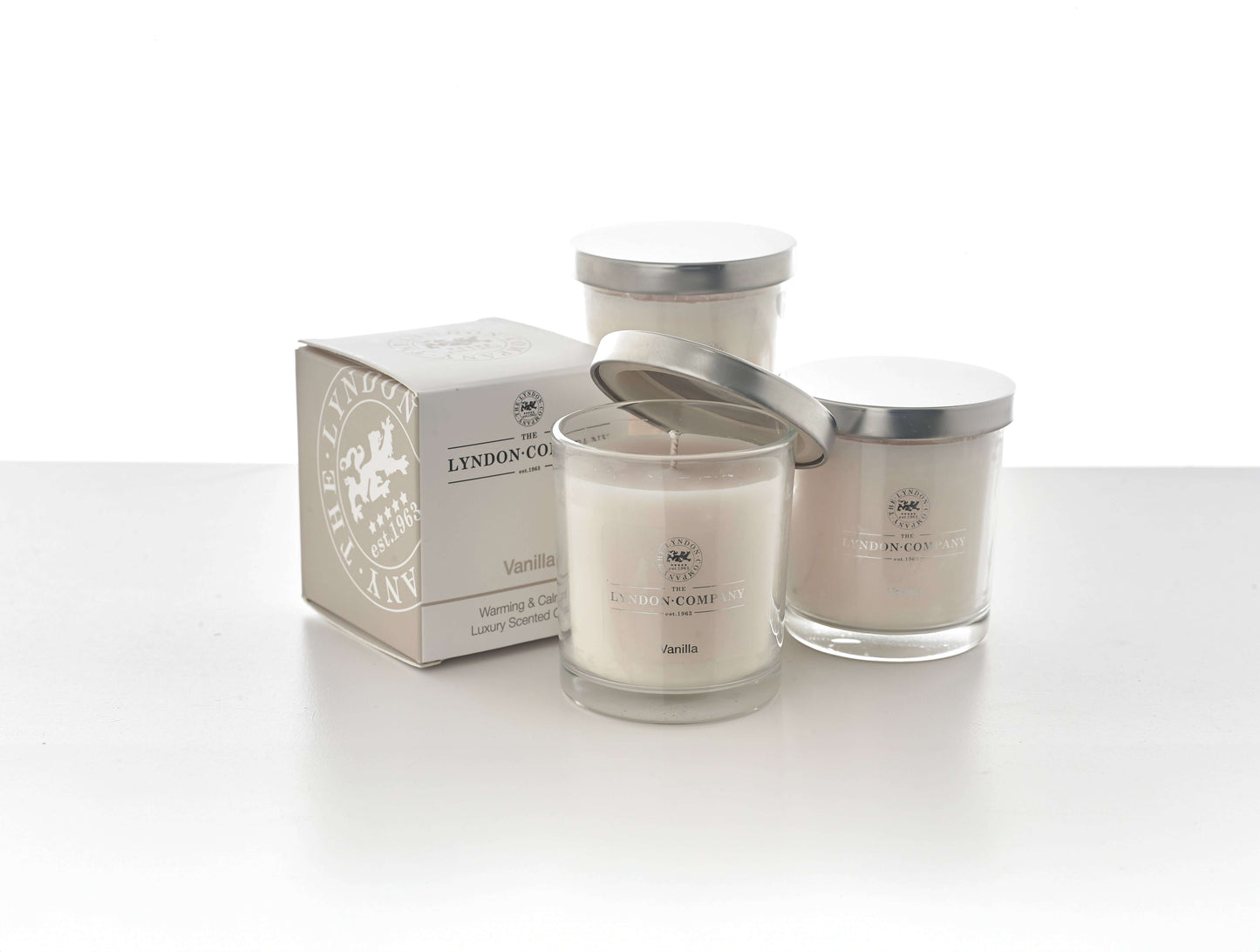 Scented Soy Candle Set of 3