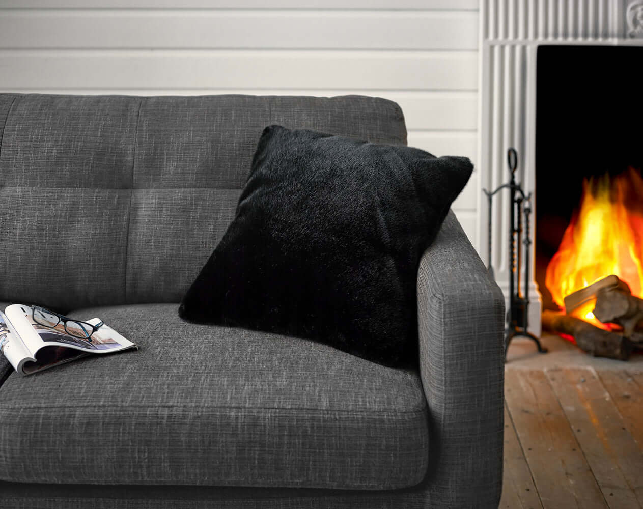 Ashford Supersoft Faux Fur Cushion