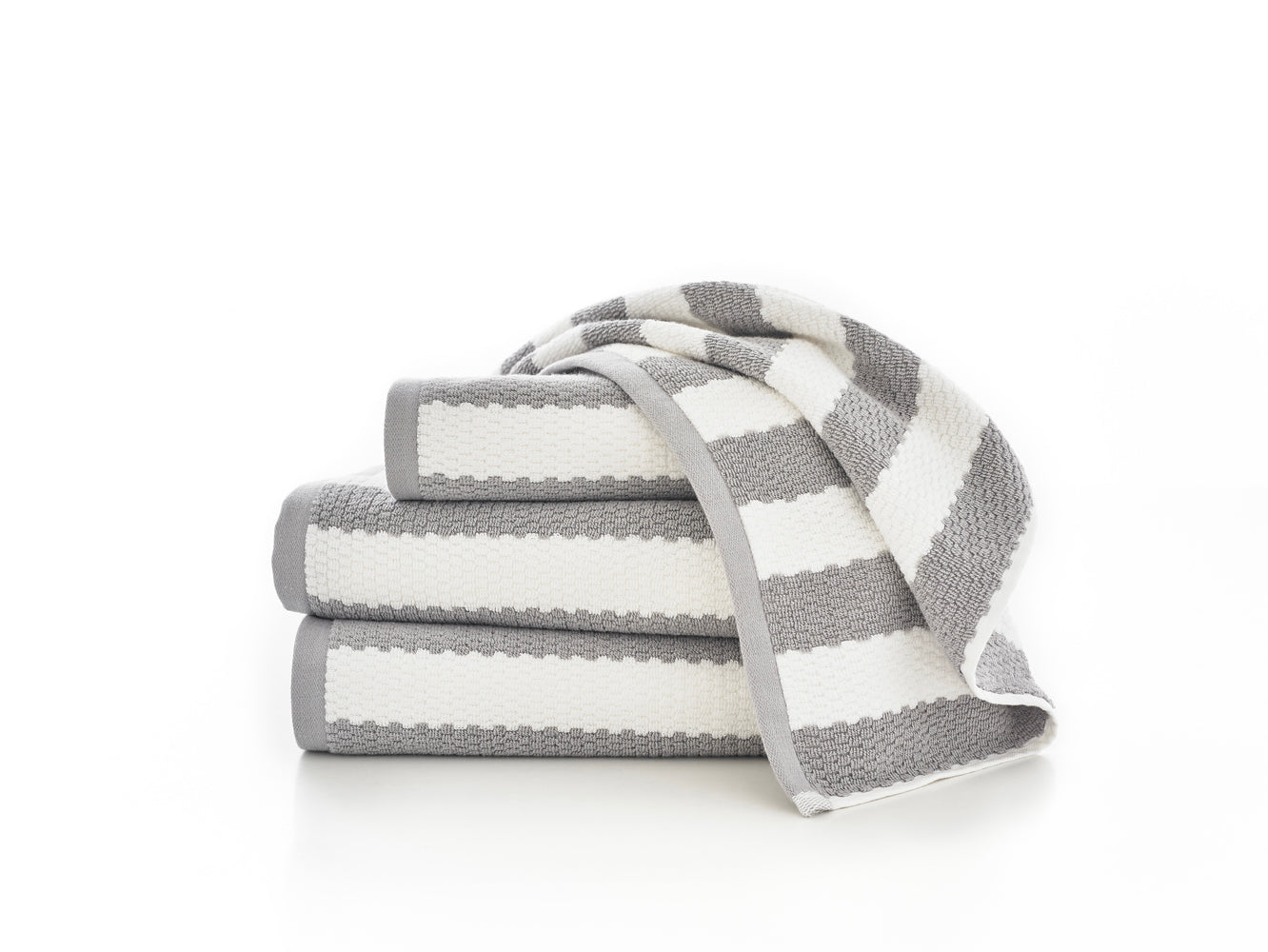 Boston Stripe Cotton Towels 550 GSM