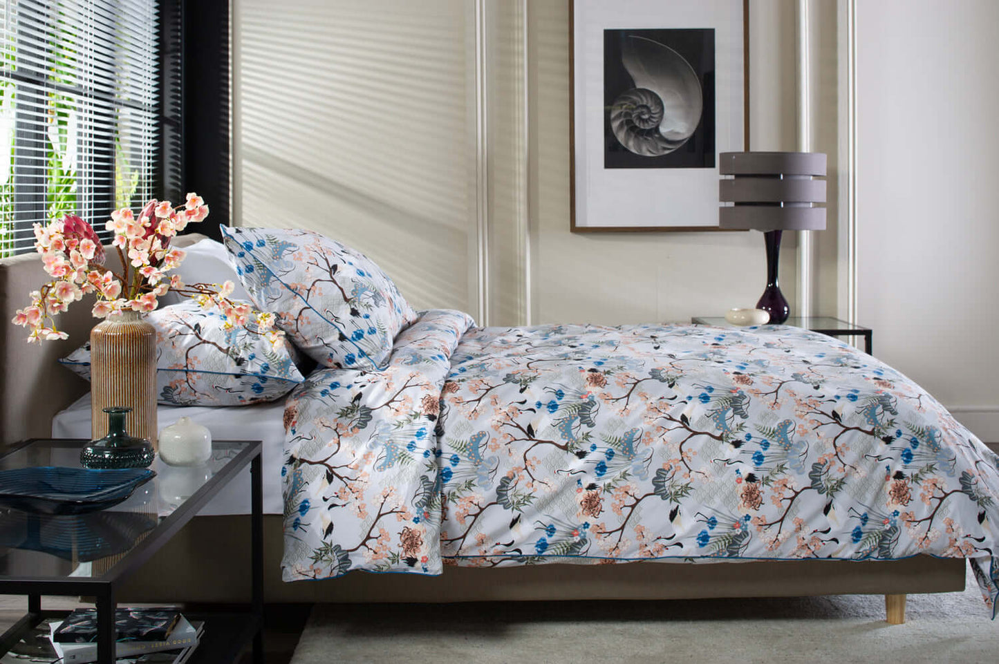 Japanese Kyoto Cotton Duvet Set