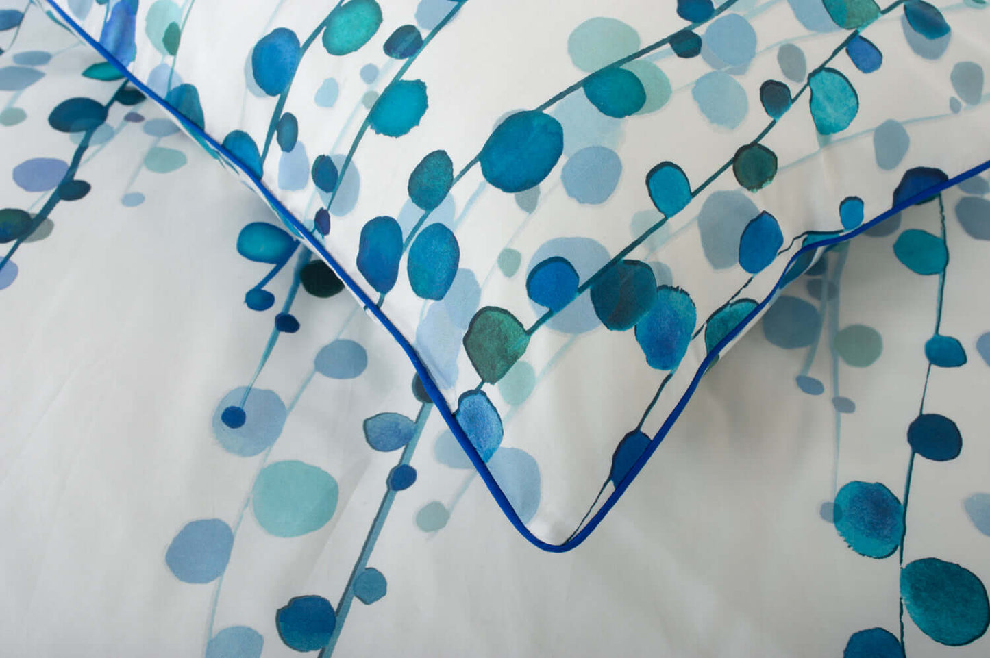 String of Pearls Percale Duvet Set