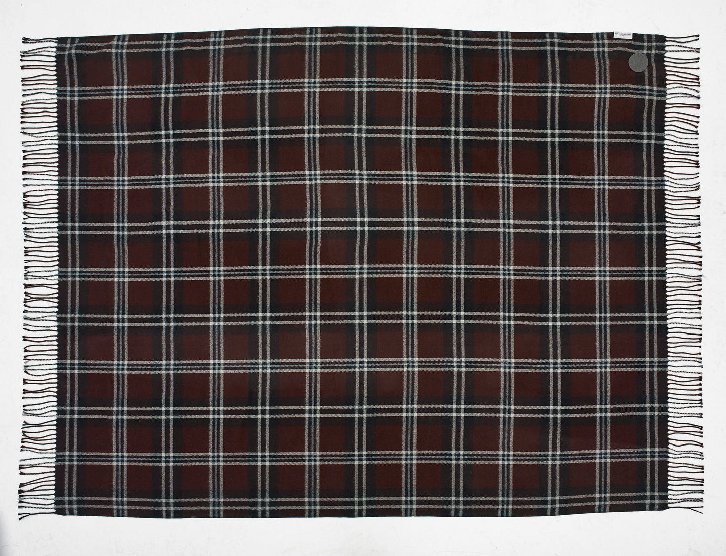 Broden Checked Acrylic Throw