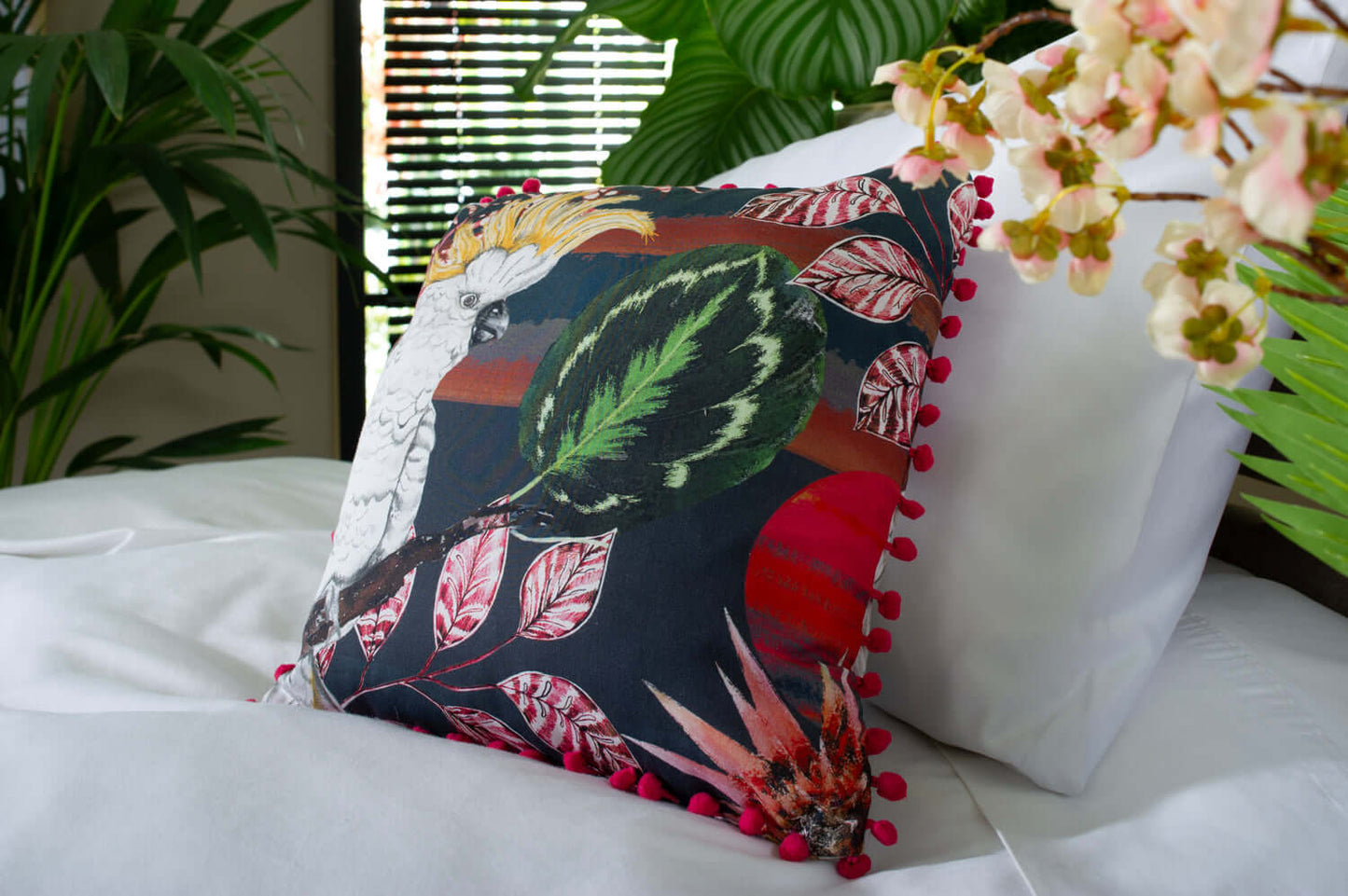 KN The Parrot and the Cockatoo Designer Bedding Collection