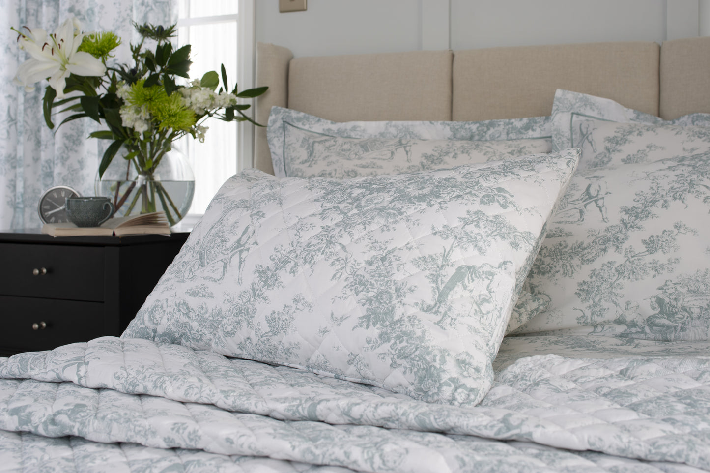 Versailles Cotton Embroidered Bedding Collection