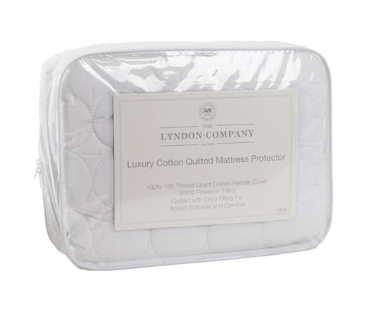 Luxury Cotton Quilted Mattress Protector