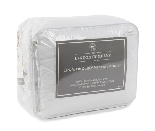 Easy Wash Quilted Mattress Protector