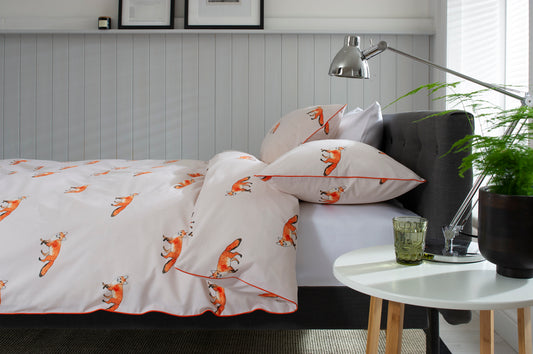 Foxx Printed Cotton Duvet Set - Deyongs