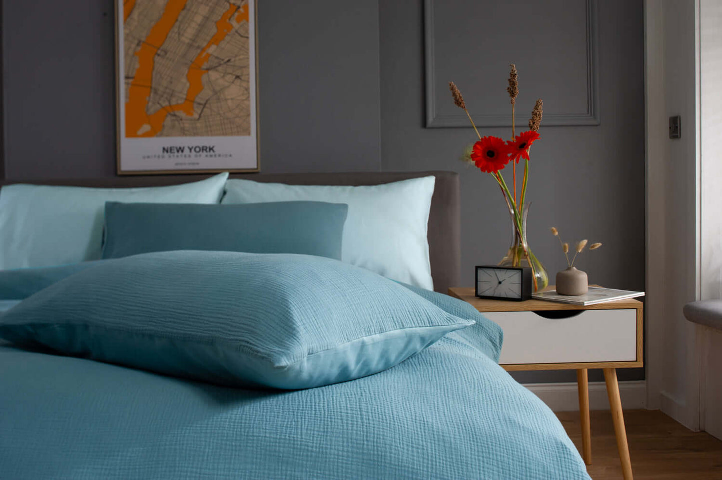 St Quentin Gauze Cotton Duvet Set