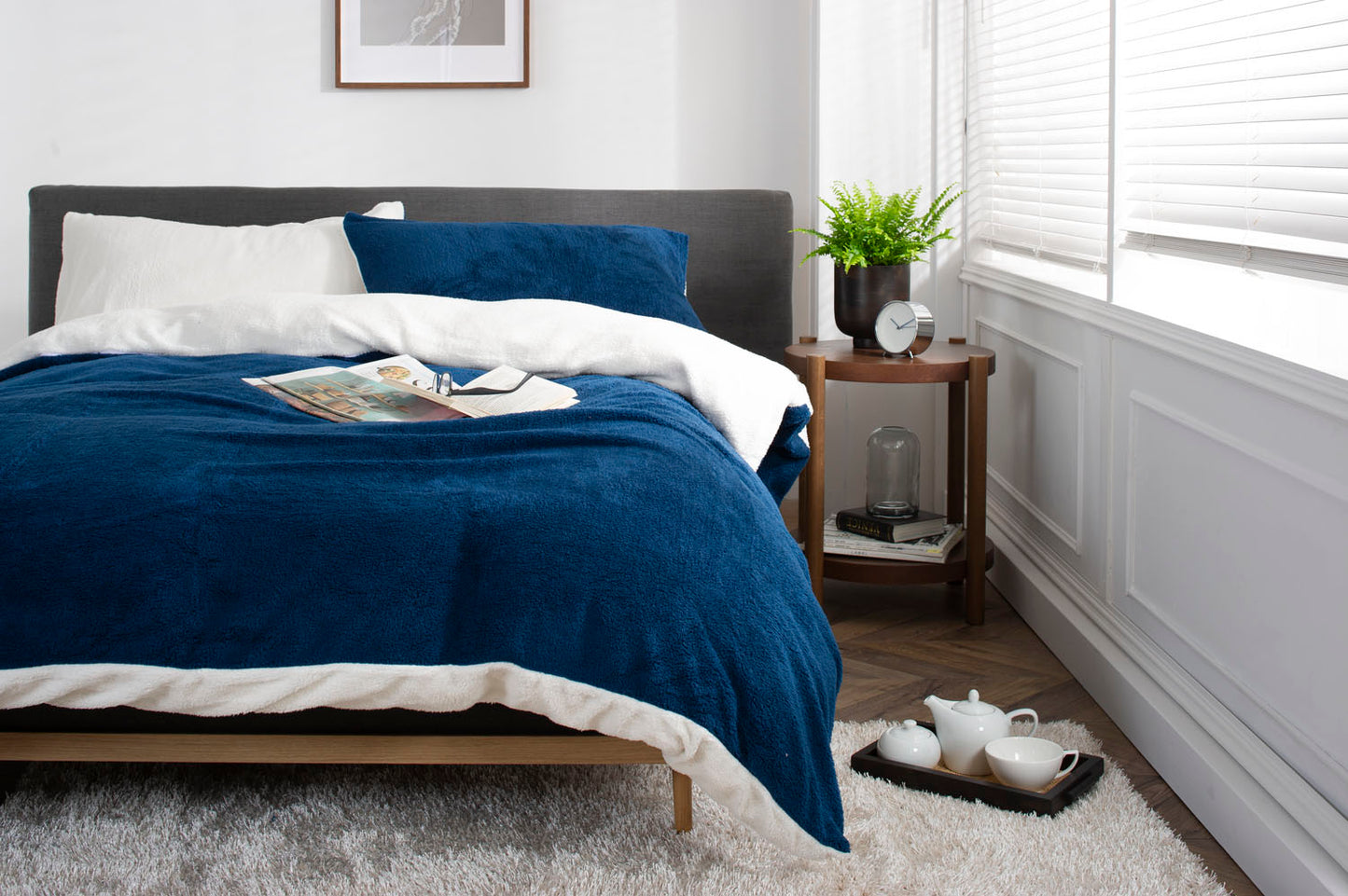 TLC Teddington Furry Fleece Duvet Sets - Deyongs