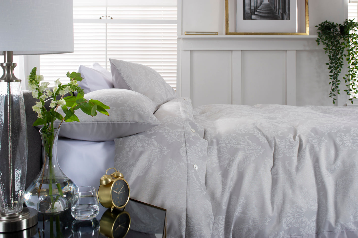 Versailles Cotton Embroidered Bedding Collection