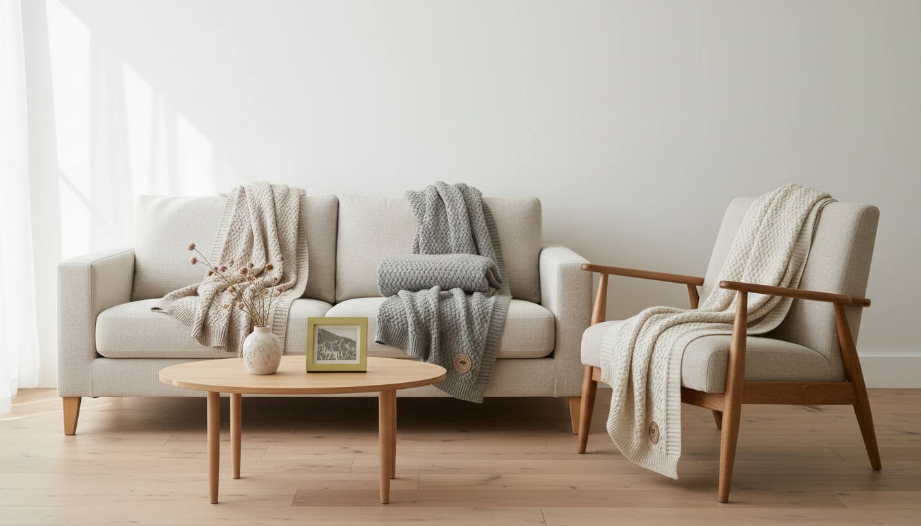 How to Style Throws in Every Room of Your Home