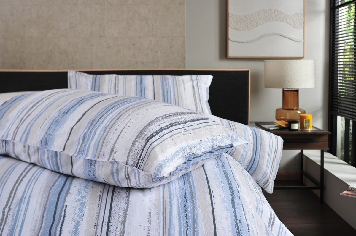 Blue Chalkie Duvet Set | The Lyndon Company