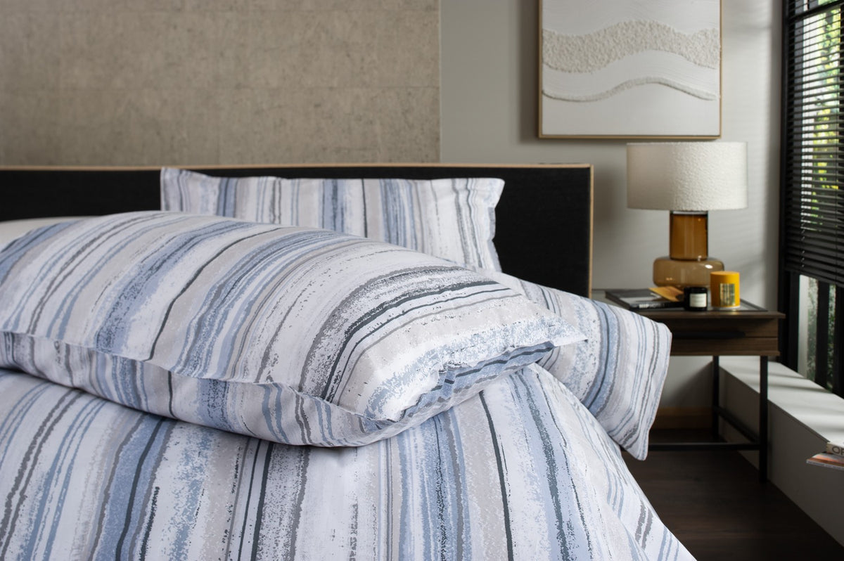 Blue Chalkie Duvet Set | The Lyndon Company