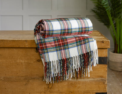 Stewart Dress Checked Acrylic Throw