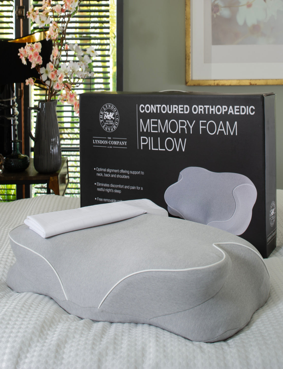Contoured Orthopaedic Pillow - Firm