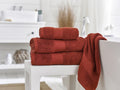 Bliss Pima Cotton Towels in Paprika