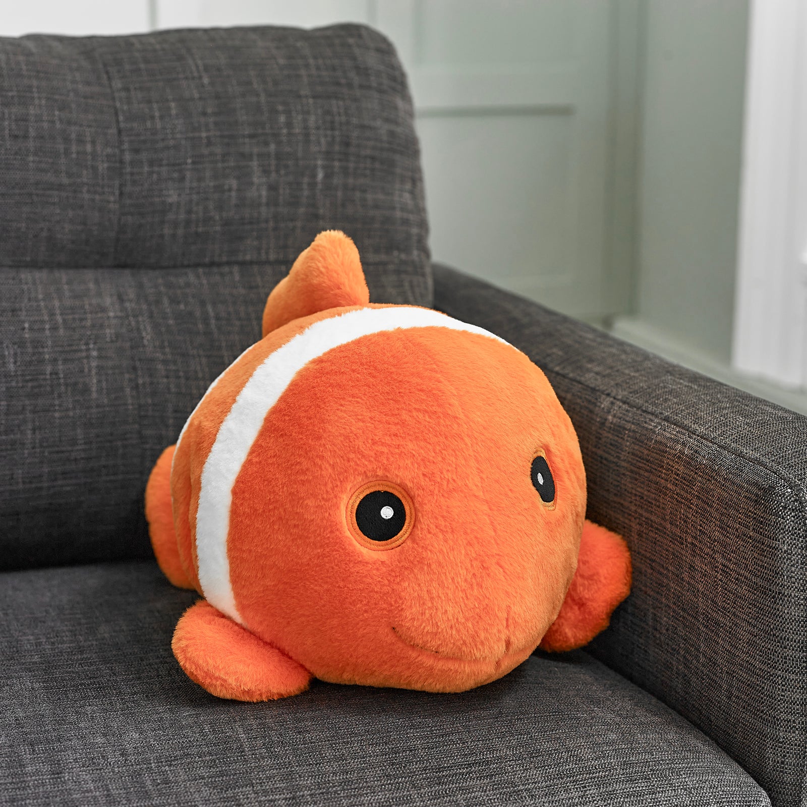 Soft Cuddly Giant Handwarmer Cozy Clownfish