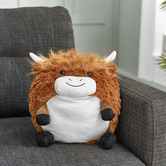 Soft Giant Handwarmer – Highland Cow