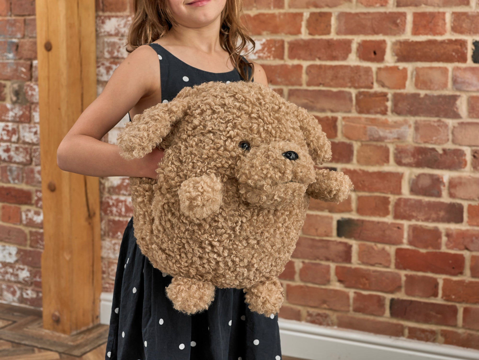 Soft Cuddly Giant Handwarmer Poppy the Poodle