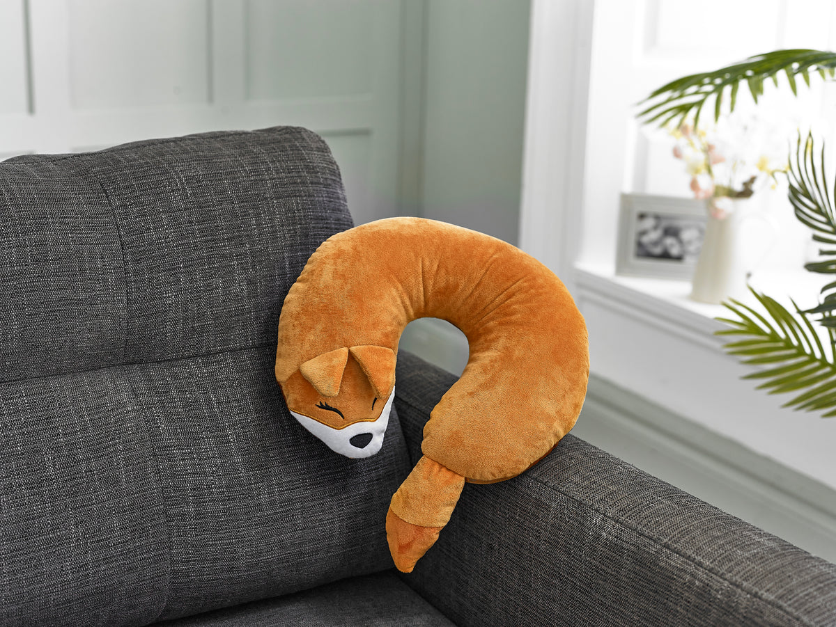 Cozytime Microbead Cushion – Fox