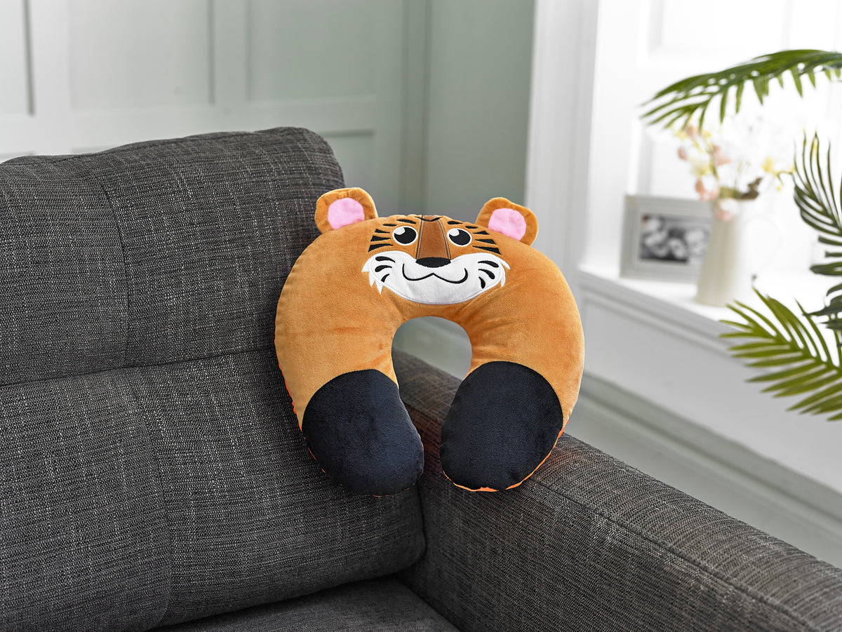 Cozytime Microbead Cushion – Tiger