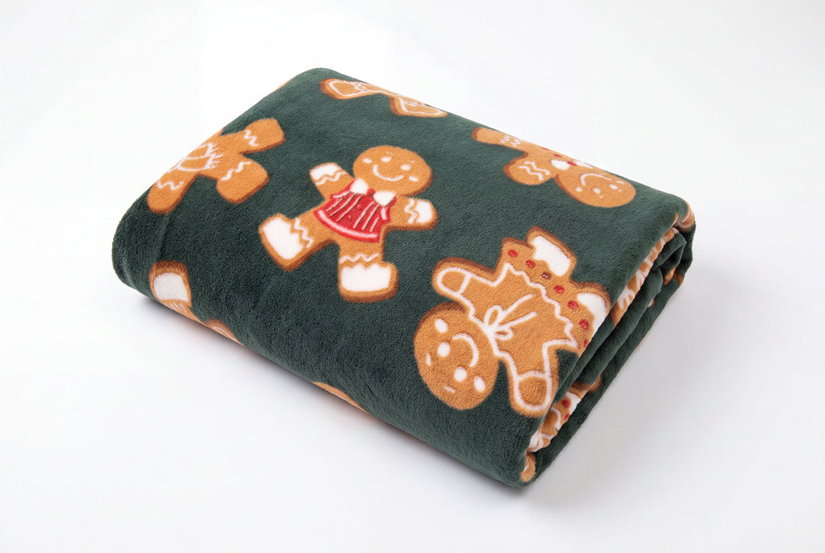 Cozy Comforts Gingerbread Throw